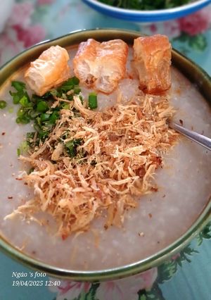 Hình của món Cháo sườn.