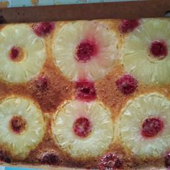 A picture of Pineapple upside down cake.