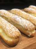 Eclairs con pastelera