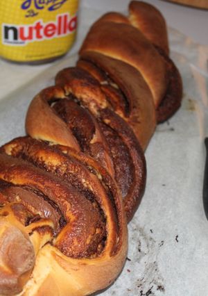 Une photo de Brioche tressée au Nutella