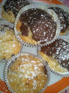 Foto di Muffin yogurt e cioccolato 😋
