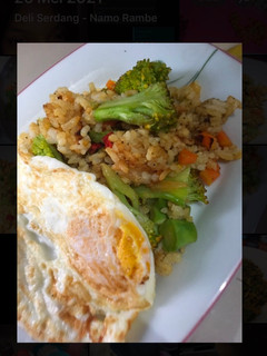Foto resep Nasi goreng brokoli