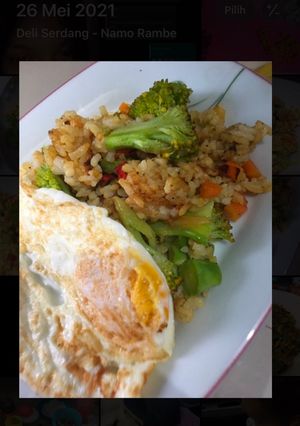 Foto resep Nasi goreng brokoli