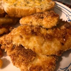 A picture of Crispy Oven Fried Chicken Tenders.