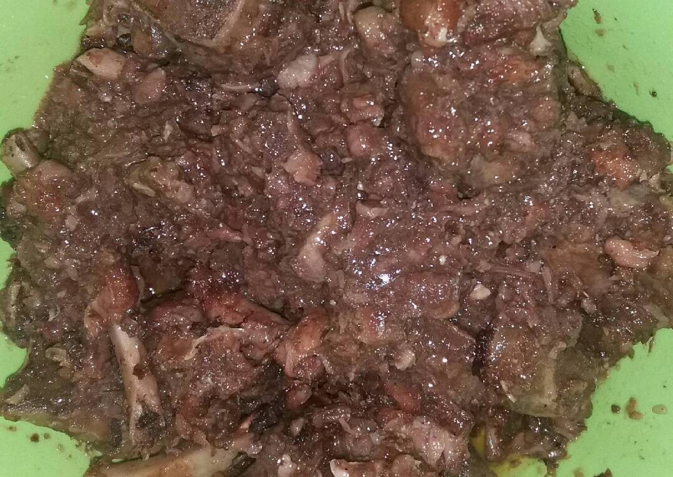 Iga babi bakar