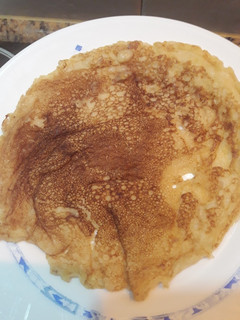Una foto de Tortitas de avena y plátano