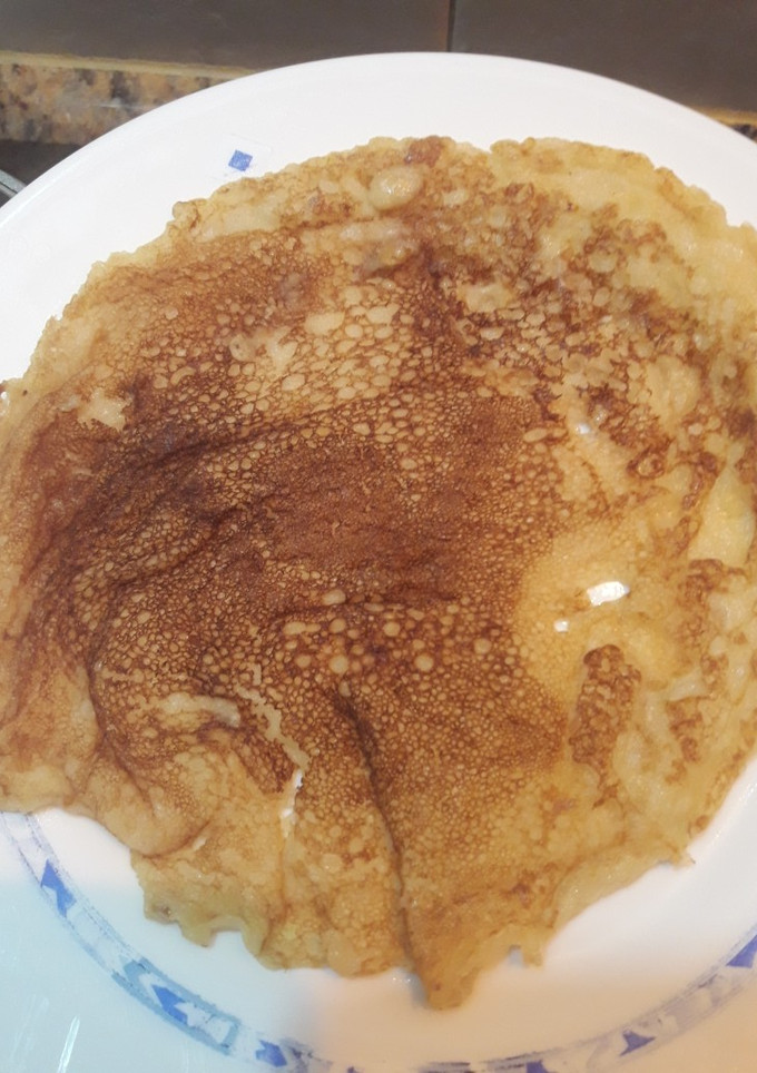 Una foto de Tortitas de avena y plátano