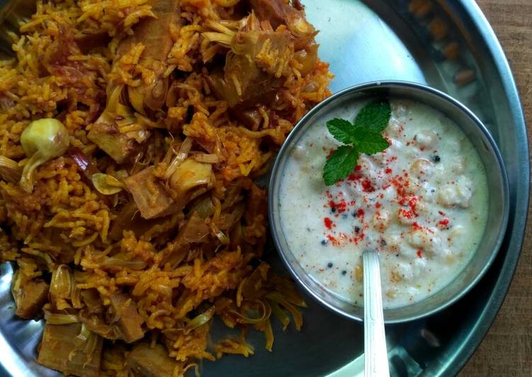 Recipe of Homemade Kathal pulao