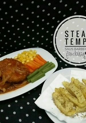 Foto resep Steak Tempe Saus Barbeque