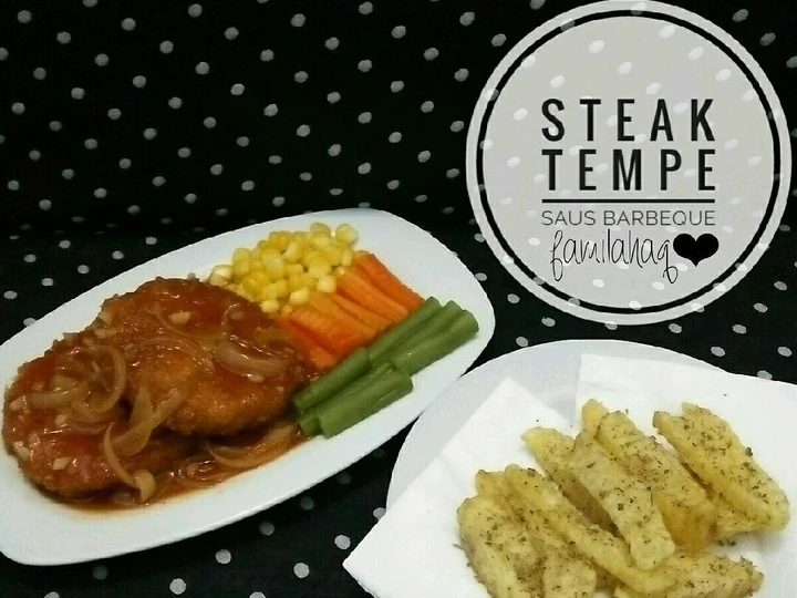 Cara Mudah Membuat Resep Steak Tempe Saus Barbeque yang Bisa Manjain Lidah Anti Ribet, Uenak Banget