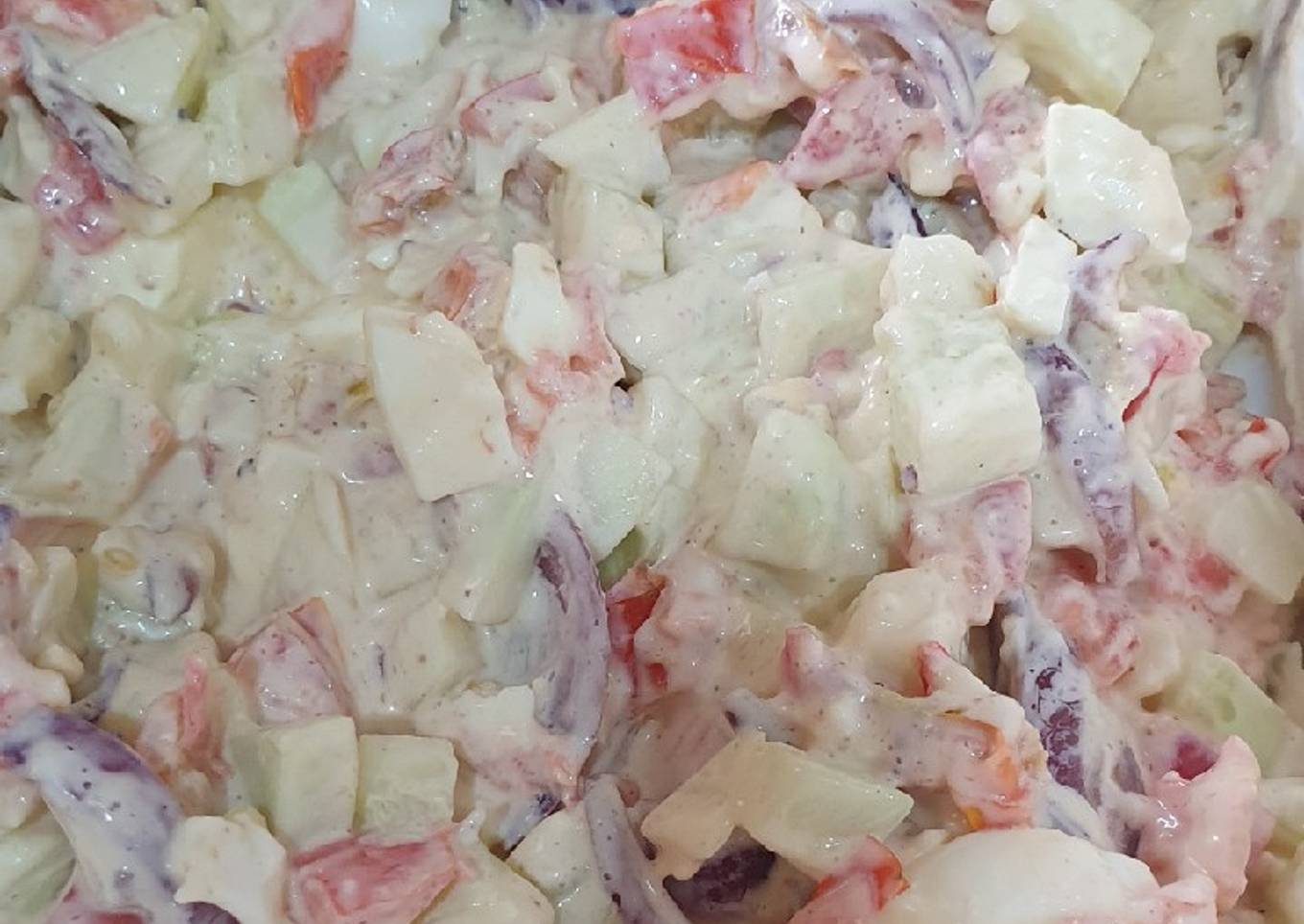 Tomato cucumber salad