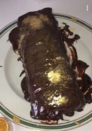 Une photo de Roulé au nutella