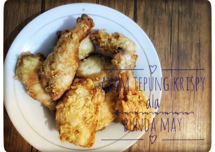 Bagaimana Membuat Ayam tepung krispy Anti Gagal