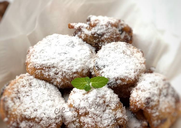 Bola-bola Pisang Coklat Keju (choco cheese banana ball)