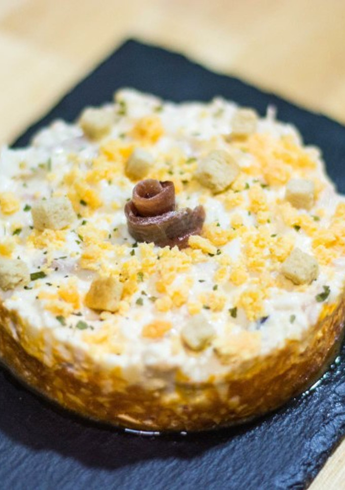 Una foto de Huevos rellenos para vagos