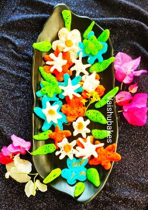 A picture of Colourful Dosa Flowers.