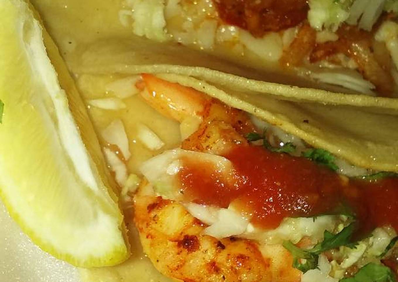Mandy's Tequila. Lime SHRiMP Taco's