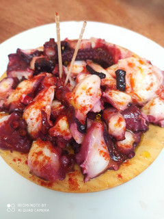 Una foto de Pulpo a la feira