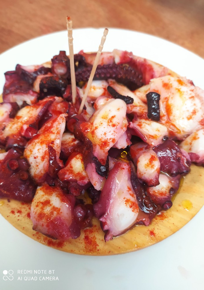 Una foto de Pulpo a la feira