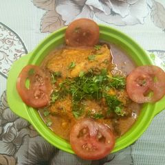 A picture of Fish curry.