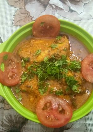 A picture of Fish curry.