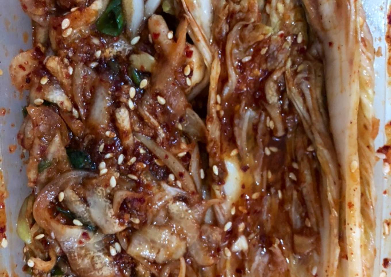 KIMCHI LOBAK DAN SAWI mudah BY irre_desirre