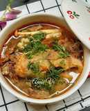 Canh cá diêu hồng nấu thì là