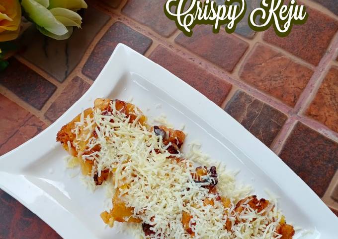 Ini dia! Resep membuat Pisang Goreng Crispy Keju  gurih