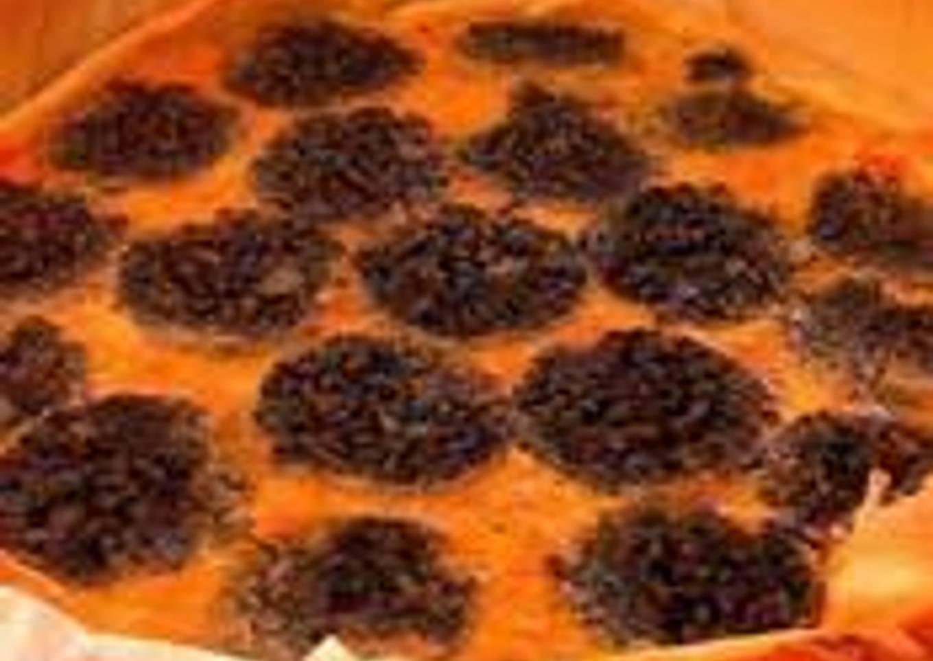 Carruécano con piñones morcilla y aove