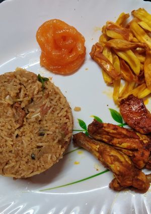 பாஸ்மதி அரிசி மட்டன் பிரியாணி (Basmathi arisi mutton biryani recipe in tamil) செய்முறை முக்கிய புகைப்படம்