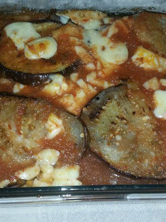 Una foto de Lasaña de Berenjena baja en Carbohidratos