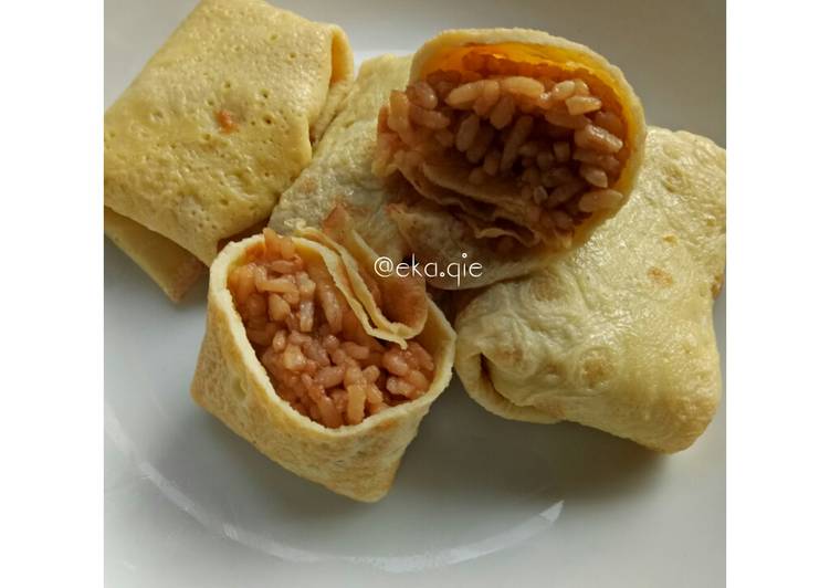 Resep Nasi Goreng Gulung, Menggugah Selera