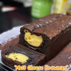 A picture of Melt Cheese Brownies.