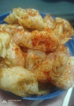 Foto resep Keripik kulit lumpia boncabe