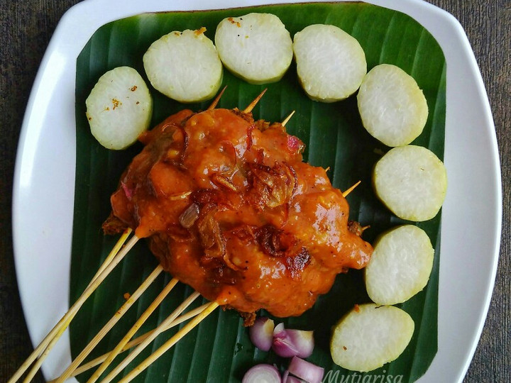  Cara  bikin Sate padang daging sapi untuk Hari Raya yang sedap