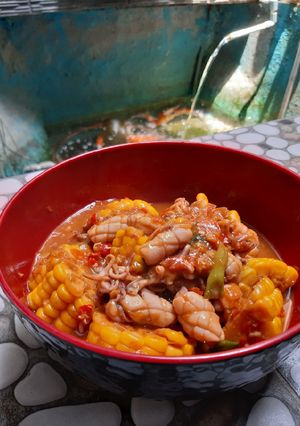 Foto resep Cumi saus padang