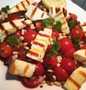 Easy Steps to Make Grilled Halloumi, Tomato &amp; Olive Salad the Perfect Delicious