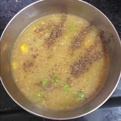 Corn Onion Soup (Healthy and Light) A picture of Corn Onion Soup (Healthy and Light).