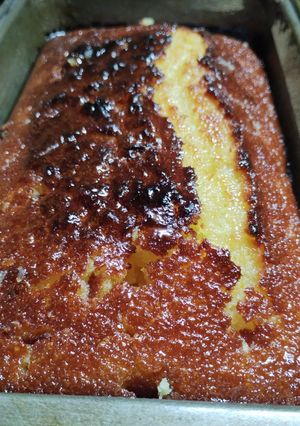 Una foto de Budín de naranja 🍊 super húmedo 😋