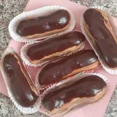 اكلير Les éclaires (avec pâte à choux)-レシピのメイン写真