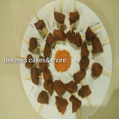 A picture of Fried stick meat.