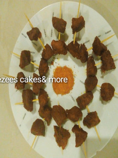 A picture of Fried stick meat.