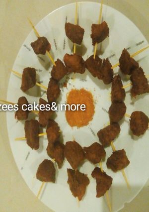 A picture of Fried stick meat.