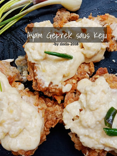 Foto resep Ayam Geprek Super Hot Saus Keju