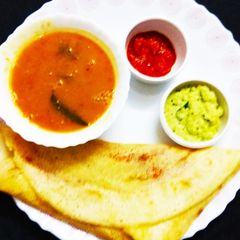 A picture of Masala Dosha.
