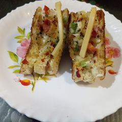 A picture of Mexican grilled sandwich.
