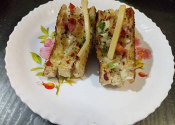 The New Way Prepare Recipe Mexican grilled sandwich Yummy