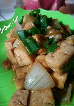 Foto resep Oseng Tahu Udang Saus Tiram