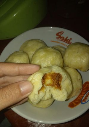 Foto resep Bakpao Ubi Kuning Isi Kacang