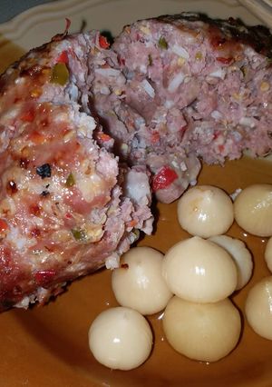 รูปของ เมนู แหนมหมูไส้หมูซุปเปอร์แซ่บ